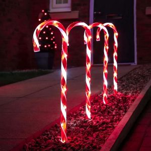 Candy Cane – nyalóka pálca LED világítással