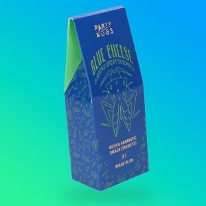 Party Bugs – Pirított tücsök kéksajt fűszerezéssel 20g